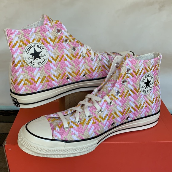 CONVERSE CHUCK 70 HI EGRET/MULTI/BLACK MEN’S - Picture 6 of 16